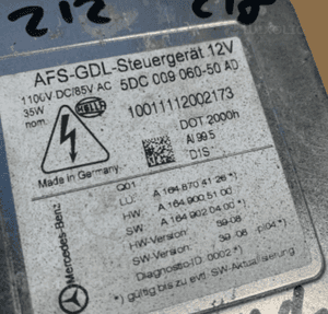 Mercedes ml gl lift 164  e 212 207 PRZETWORNICA XENON SKRĘTNY 3
