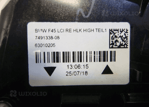 Bmw 2 F45 lci lift lampa prawa tył tylna  5 pin 16
