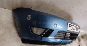 Zderzak przód przedni do ford fiesta vi MK.6 przedlift halogeny niebieski 3