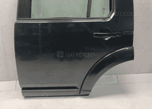 Land rover discovery iv L319 drzwi lewy tył tylne szyba logowana klamka oryginał 4