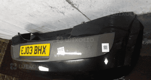 Zderzak tył tylny do renault megane ii 2 NV676 czarny 3