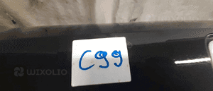 Zderzak przód przedni ford fiesta MK.6 vi halogeny czarny D2 2