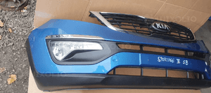 Zderzak przód przedni kompletny grill halogeny KIA Sportage III 3 5B 2
