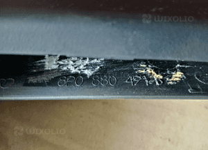 Rączka uchwyt trójkąt tunelu lewa Audi A3 8P 8P0880491B 4