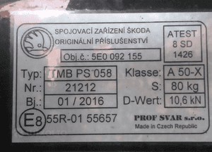 HAK HOLOWNICZY SKODA OCTAVIA III 3 3