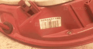Tyl tylna lampa prawa opel meriva b 5