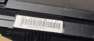 Licznik zegary oryginał Mercedes W203 1.8K A2035403847 7