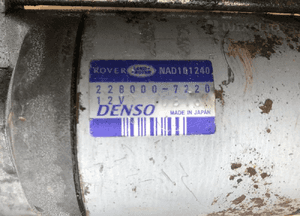 Rozrusznik DENSO NAD101240 LAND ROVER DEFENDER / DISCOVERY 2 II 2,5 TD5 2