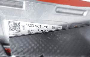 Wymiennik ciepła vw gte audi e-tron 5QF819013B 6