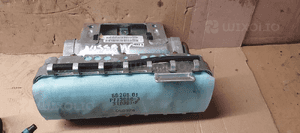 Poduszka konsoli kierowcy poduszki pasy sensor AIRBAG zestaw naprawczy Nissan Almera Tino 2