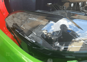 Lampa laser maska błotniki zderzak pas chłodnice X6M F96 lci 3