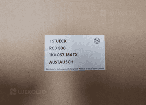 Radio RCD300 Volkswagen 1K0057186TX 5