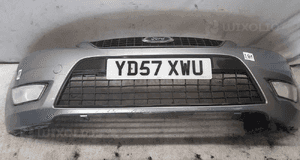 } ZDERZAK PRZÓD PRZEDNI FORD MONDEO MK4 IV H8 SZARY HALOGENY 1