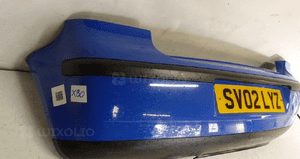 Zderzak tył tylny do volkswagen vw polo 9N LA5M niebieski 3