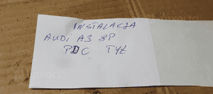 Wiązka instalacja zderzaka PDC tył Audi A3 8P 10