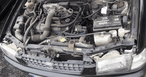 Mazda Demio 97- Maska lampa zderzak pas atrapa 16W 6