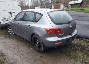 Mazda 3 BK 03-09 HB  szyba tylna boczna przednia drzwi tył radio lampa przełącznik fotel zagłówek 10