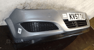 Zderzak przód przedni do opel astra h 3 iii lift fl Z163 szary 4