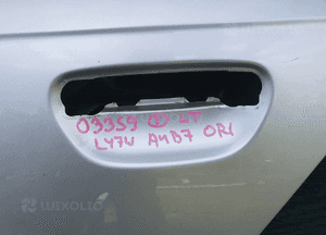Drzwi Poszycie Lewe Tyl Tylne Srebrne LY7W Audi A4 B7 Sedan kombi Oryginalny Lakier 5