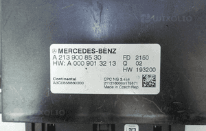 Moduł sterownik skrzyni biegów mercede A2139008530 4
