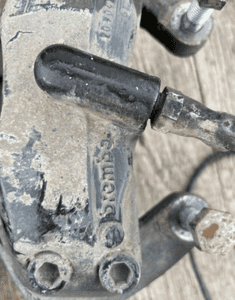 MERCEDES CL 215 ZWROTNICA PIASTA ZACISK 330  TARCZA s220 Brembo 4