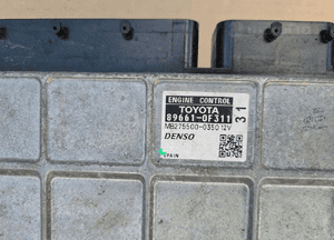 Toyota VERSO 09-12 sterownik komputer 89661-0f311 2