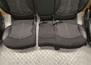 MINI R60 COUNTRYMAN FOTELE GRZANE PÓŁ SKÓRA KANAPY UK WERSJA 5 OSOBOWA 10