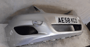 Zderzak przód przedni opel zafira b ii 2 lift fl Z157 srebrny 4