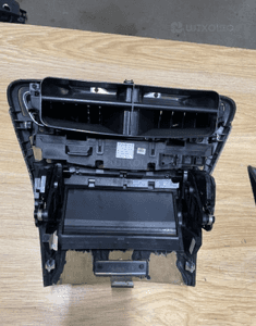 mercedes cl 216 panel dekor drewno konsoli zegarek nawiew panel mmi 6