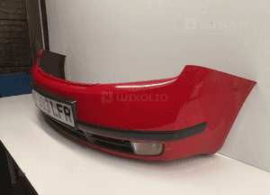 Zderzak przód przedni do skoda fabia i 1 8151 czerwony halogeny 3