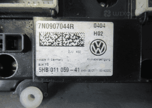Panel nawiewu sterownia klimatyzacją vw tiguan i lift 2011-2016 5