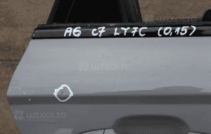 Drzwi tylne prawe audi A6 C7 avant LY7C 2015 17