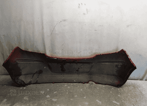 Zderzak tył tylny do opel corsa d Y547 czerwony 5