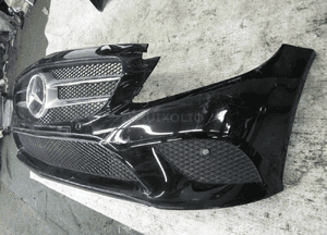 Mercedes c klasa W205 205 lift z grilem cały zderzak przedni 3