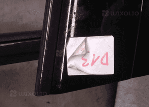 Drzwi prawy przod audi A3 8P lift 08-12 5D hb LZ9B czarne 1
