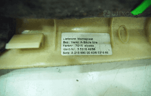 Podsufitka kpl kolor 7G16 alpaka mercedes cl W215 16