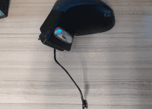 Lusterko lewe peugeot 207 7PIN kmf niebieskie 3