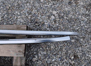 Bmw F11 relingi dachowe chrom komplet 3