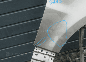 Błotnik przedni przód prawy range rover sport ii 2 lift L494 2017-2022 7