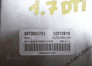 KOMPUTER SILNIKA OPEL ASTRA II 1.7 DTI 8973065751 2