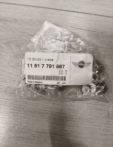 Nakrętka sześciokonta M8 Mini 7791867 -10 szt