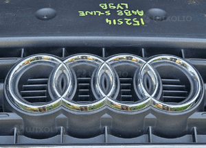 Zderzak Przód Przedni S-Line Czarny LY9B Atrapa Gril Kratki Halogeny Audi A4 B8 Sedan Kombi 09r 30