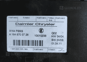 MERCEDES ml 164 r 251 e 211 cls 219 slk 171 moduł  sterownik foteli fotela grzania kanapy 3