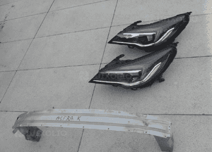 Opel astra k v lift 2019 zderzak przedni atrapa 10