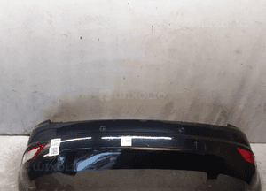 Zderzak tył tylny ford focus MK.2 ii 2 lift fl F3 czarny pdc czujniki 1