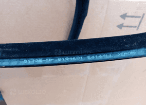 Uszczelka drzwi prawy przód przednia prawa BMW 3 E46 8194681 4