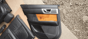 Fotele komplet kanapa skóra elektryczne boczki Jaguar XF X250 13