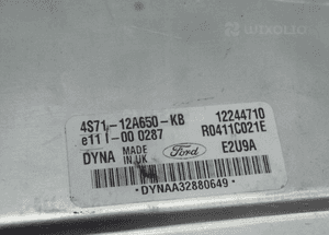 FORD MONDEO MK3 2.0 TDCI KOMPUTER 4S7112A650KB 3