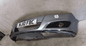 Zderzak przód przedni do opel astra h 3 iii lift fl Z163  szary halogeny 3