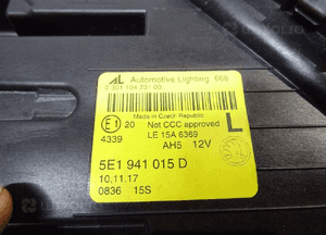 SKODA OCTAVIA 3 Lift LAMPA ful LED LEWA 5E1941015D 6